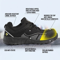 Chaussures de sécurité SAFETY JOGGER très vendues pour hommes, anti-écrasement, anti-perforation, antistatiques, antidérapantes, résistantes à l'usure, pour la construction