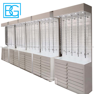 Thương mại đồ nội thất nhà máy Eyewear Glass hiển thị Showcase hiển thị quang học Giá Kính chủ cho cửa hàng - Product Image 1