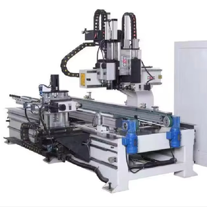 Nuevo Centro de Mecanizado CNC Trans-U Tenon para el Procesamiento de Bisagras y Cerraduras de Puertas de Madera, Planta de Fabricación Automática, Bomba, Engranaje, Rodamiento - Product Image 2
