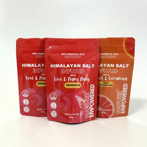 Low MOQ Gravure Printing Custom Glossy Packaging Plastic Zipper Mylar <b>Bags</b> Smell Proof <b>Ziplock</b> Stand up Pouch 100 Microns - Product Image 2