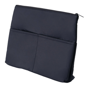 2026 Lightweight Parachute Cloth <strong>Bag</strong> <strong>Organiser</strong> <strong>Insert</strong> L Pink Beige Purse Organizer <strong>Insert</strong> with Zipper Fabric Storage <strong>Bag</strong> - Product Image 4