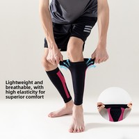 Manchons de compression professionnels haute performance pour les sports (basketball, course à pied, cyclisme) – Manchons de compression pour mollets à pression dégradée en deux étapes