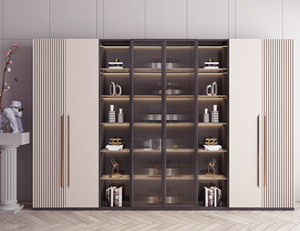 Armoire à vin en bois écologique personnalisable avec fonction de refroidissement Mobilier de maison pliable à taille personnalisée pour la maison - Product Image 3