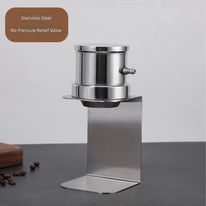 Macchina per <span class=keywords><strong>Espresso</strong></span> Pneumatica Portatile Personalizzata, Moderna e Minimalista in Acciaio Inox, per Uso Domestico, con Doppi Manometri, Manuale - Product Image 4