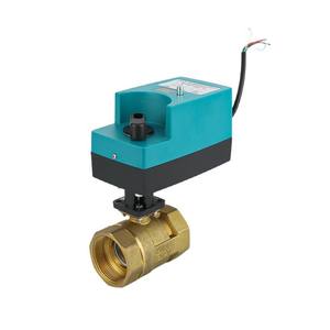 วาล์วบอลควบคุมสองทางแบบไฟฟ้า สำหรับจำลองการทำงานของชุดพัดลมคอยล์เย็น HVAC สวิตช์วาล์วโซลินอยด์แบบหน้าแปลนสำหรับแก๊สและน้ำ รองรับ OEM ปรับแต่งได้ - Product Image 4