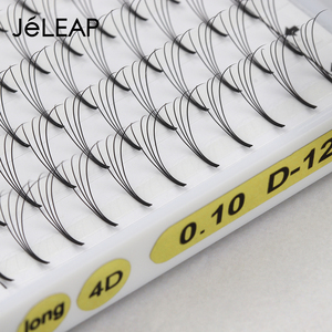 320 ventilateurs extensions de cils individuels 3D 4D 5D 6D 7D 8D 9D 10D 12D longue tige 4D L Curl Premade ventilateur cils 0.07mm épaisseur