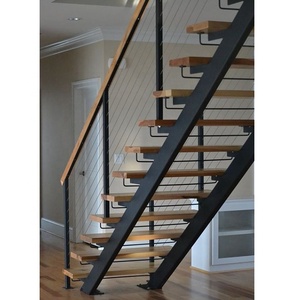 Diseño de Escalera Moderna TL, Escaleras de Hierro, Escaleras Rectas - Product Image 1