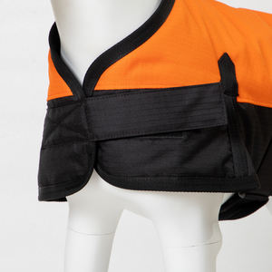 निर्माता मुक्त डिजाइन 600 डी रीस्टॉप वॉटरप्रूफ कपड़े कुत्ते कोट सबसे लोकप्रिय कुत्ते जैकेट कपड़े कस्टम लोगो - Product Image 3