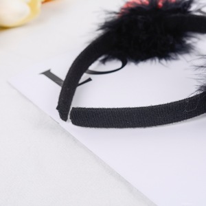 Wholesale Child Adults <strong>Devil</strong> <strong>Horns</strong> Headband Headwear Halloween Cosplay Festival Party Headbands - Product Image 3