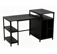 Table d'ordinateur Yukai Iron, design industriel moderne européen, convertible, mobilier de bureau commercial pour usage domestique TD-2025