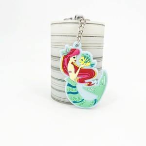 Promotional Cartoon PVC Keychain Custom Anime Rubber <b>Key</b> <b>Ring</b> For Events And Souvenirs - Product Image 2