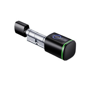 Serrure de porte intelligente électronique Wifi avec télécommande, déverrouillage par empreinte digitale biométrique, carte intelligente, mot de passe et clé - Product Image 1