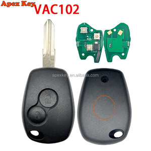 Clé de voiture VAC102 Blade ID46 PCF7946 433MHz pour Renault Trafic Duster Master Modus Clio 3 Twingo Movano Dacia Logan Sandero Kangoo - Product Image 1