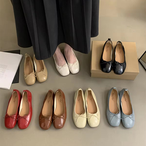 Fabricant de chaussures de <span class=keywords><strong>ballerine</strong></span> sur mesure à prix réduit chaussures de ballet plates antiglissantes pour femmes à bout large pour femmes - Product Image 2