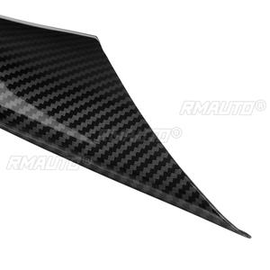 4 piezas de cubiertas para manijas de puerta de coche con textura de fibra de carbono, embellecedores protectores para el reposabrazos, para BMW Serie 3 y 4 F32 F34 F30 F35 - Product Image 5