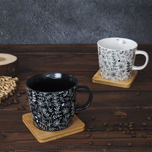 Juego de Tazas de Cerámica de Porcelana Fina Personalizables, <span class=keywords><strong>Taza</strong></span> de Té y Café <span class=keywords><strong>con</strong></span> Sublimación Personalizada, Gran Capacidad, Apta <span class=keywords><strong>para</strong></span> Lavavajillas y Microondas - Product Image 4