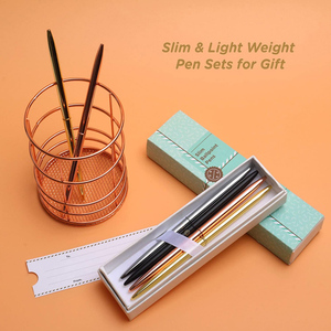 Penne a sfera in metallo regalo personalizzato con grande diamante di cristallo come regali di nozze - Product Image 4