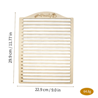 Porte-crayons en bois tendance 2026 avec plusieurs supports pour stylos et un design décoratif - Outil auxiliaire créatif pour la sculpture sur bois DIY