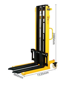 รถยกเหล็กแบบ C ขนาด 2 ตัน 3 เมตร รถยกมือแบบแข็งแรง รถยกไฮดรอลิกแบบแมนนวล - Product Image 2