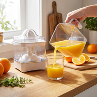 BPA-vrije 900ML draagbare citruspers, elektrische handmatige pers met AC-motor voor thuisgebruik in de keuken