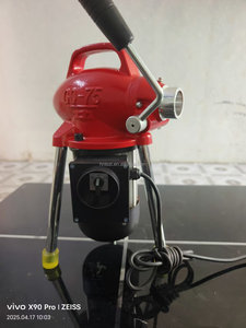 Máquina de Desatascar <span class=keywords><strong>Tuberías</strong></span> GQ-75, Herramienta Eléctrica de Alta Potencia para Desobstruir Drenajes, Diseño Duradero - Product Image 6