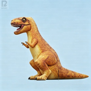 Tyrannosaurus Rex gonflable géant de 5 m avec logo personnalisé, <span class=keywords><strong>dinosaure</strong></span> gonflable LED lumineux pour parc à thème, décoration d'événements, défilé - Product Image 6