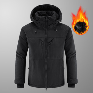 Giacca da sci Unisex da esterno con Snowboard cappotto con ciaspole antivento impermeabile e ispessito caldo caldo con cappuccio termico Plus Size - Product Image 5