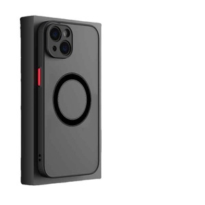 <span class=keywords><strong>Cover</strong></span> Protettiva in TPU Effetto Opaco per <span class=keywords><strong>Apple</strong></span> <span class=keywords><strong>iPhone</strong></span> 16 Pro Max, Nuovo Design Business con Supporto per Telefono Incluso - Product Image 1