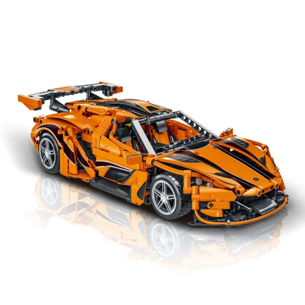 Mork 023011 City Racing Series Technical Super Sport Car Bricks Model DIY Building Toys Compatible With Legoing