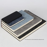Libreta de Cuero PU con Logotipo Personalizado, Diseño Gratuito, Tapa Blanda A5, Proveedores al por Mayor, Diario de Cuero Personalizado para Oficina y Negocios