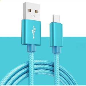 Cable de Carga Trenzado de Nailon para <span class=keywords><strong>iPhone</strong></span> 14 13, Cable USB de Datos para Teléfono Móvil, Cable de Banco de Energía para iOS - Product Image 4