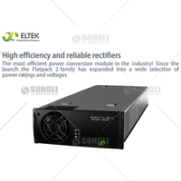 Module redresseur d'alimentation télécom haute efficacité et stabilité Eltek Flatpack2 241115.805 110VDC/2000W avec écran LCD et garantie de 12 mois
