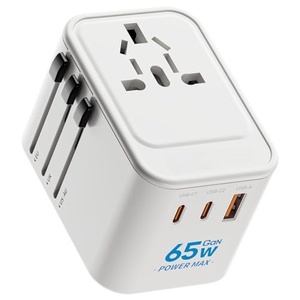 Chargeur rapide universel, adaptateur de voyage international 3 USB, adaptateur de voyage tout-en-un - Product Image 1