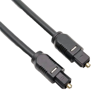 Câble audio numérique optique Toslink 1M neuf 2026 avec connecteur DVI pour HDTV, cordon audio en PVC, livraison directe