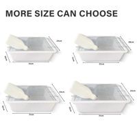 Cages d'élevage en plastique pour souris de laboratoire, rats et rongeurs avec système de rayonnages en acier inoxydable, également adaptées aux hamsters