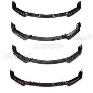 Protector de Parachoques Delantero para Automóvil, Difusor de Parachoques, Alerón, Kit de Carrocería Negro Brillante para Honda Civic 2019-2021, Accesorios para Automóvil - Product Image 6