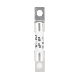 Yinrong 500V 10A 15A 20A 25A 30A 35A 40A 45A 50A DC car fuse fast Auto Fuse for electric vehicles(EV fuse) aR