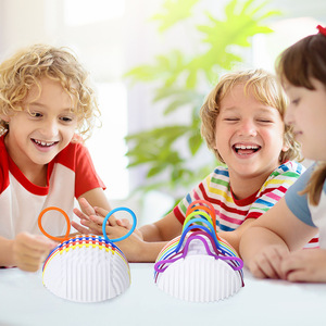 Montessori scheda di attività sensoriale educativo Silicone Finger Ball giocattolo per i bambini con ADHD <span class=keywords><strong>e</strong></span> <span class=keywords><strong>autismo</strong></span> - Product Image 3