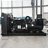 Groupe électrogène diesel Weichai 500 kVA 400 kW, puissance de pointe, triphasé, avec panneau de commande ATS pour usine et chantier minier