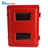Armoire à enrouleur de tuyau d'incendie en acier doux à porte simple, pour 3kg, 5kg, 6kg, 8kg, accessoire d'équipement de lutte contre l'incendie