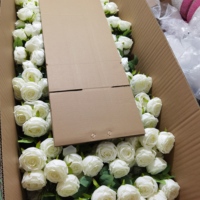 Bouquets de mariage en fleurs artificielles en soie à 7 têtes ILQ5006, très demandés, pour centres de table de mariage, décoration d'événements et d'hôtels