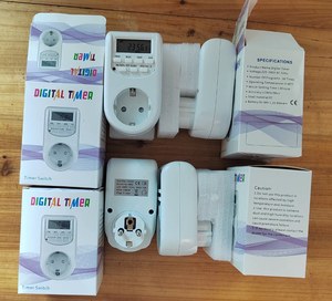Enchufe Temporizador Digital con Enchufe Europeo <span class=keywords><strong>220</strong></span>-<span class=keywords><strong>240V</strong></span> 10A, Enchufe Temporizador Programable AL-06G - Product Image 4