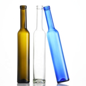 Gran oferta, 200ml, 375ml, 500ml, 750ml, ámbar transparente, <span class=keywords><strong>azul</strong></span>, verde, cuello largo, <span class=keywords><strong>botella</strong></span> de vino tinto con corcho de madera para vino, whisky, licor - Product Image 1