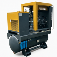 Compresseur à vis Airhorse Top 10, compresseur rotatif à vis, compresseur à vis industriel silencieux 10hp 7.5kw 22kw 15kw 2 en 1