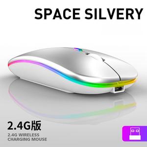 Bán buôn Slim RGB Chuột không dây với Backlit 3D mini phong cách Ergonomic và có thể sạc lại TYPE-C cho thuận tay phải máy tính xách tay - Product Image 4