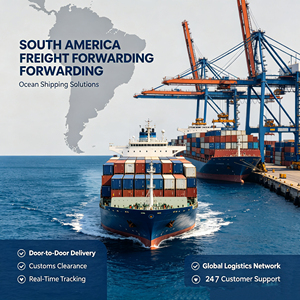 ผู้ให้บริการขนส่งสินค้าทางทะเลเฉพาะทางจากจีนไปยังกายอานา ซูรินาม เฟรนช์กัวนา บริการขนส่งตู้คอนเทนเนอร์ - Product Image 1