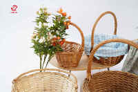 JY Paniers de fleurs artificiels de luxe en osier 20pcs Emballage Panier de saule décoratif Pots de fleurs