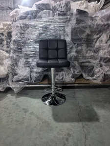 <span class=keywords><strong>Taburetes</strong></span> de Bar Comerciales Acolchados y Gruesos, con Capacidad de Carga de 150 kg, Altura Ajustable, con <span class=keywords><strong>Respaldo</strong></span>, para Mostradores de <span class=keywords><strong>Cocina</strong></span>, Gran Venta - Product Image 4