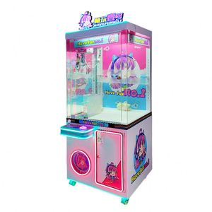 Most Popular Cost-Effective Transparent Pink <b>Claw</b> <b>Machine</b> Coin-Operated Arcade <b>Game</b> for Children's Entertainment Indoor - Product Image 2