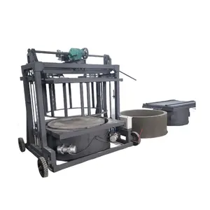 Macchina Personalizzata per la Produzione di Tubi di Drenaggio in Calcestruzzo Prefabbricato con Diametro di 1800mm e Altezza di 500mm per Pozzetti in Cemento - Product Image 1